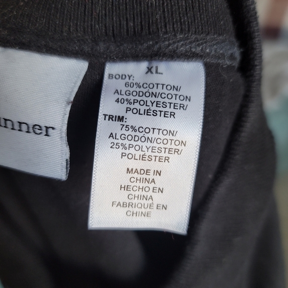 Alfred Dunner Vintage Embroidered Grandma Sweater Size XL Size Black - Picture 9 of 11